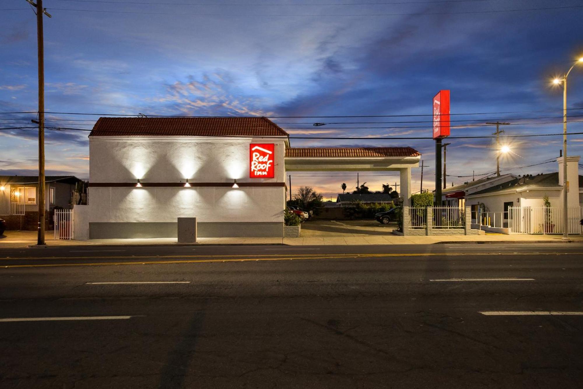 Red Roof Inn Carson - Wilmington, Ca Los Angeles Exteriér fotografie